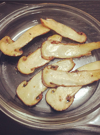 Pan-fried Matsutake recipe