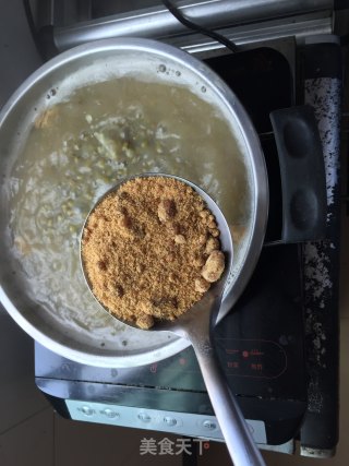 Brown Sugar, Ginger, and Mung Bean Soup recipe