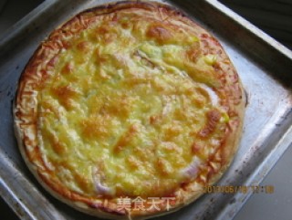 Corn Kernel Pizza recipe