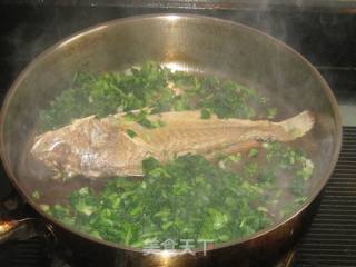 Carrot and Sakura Yellow Fish Soup recipe