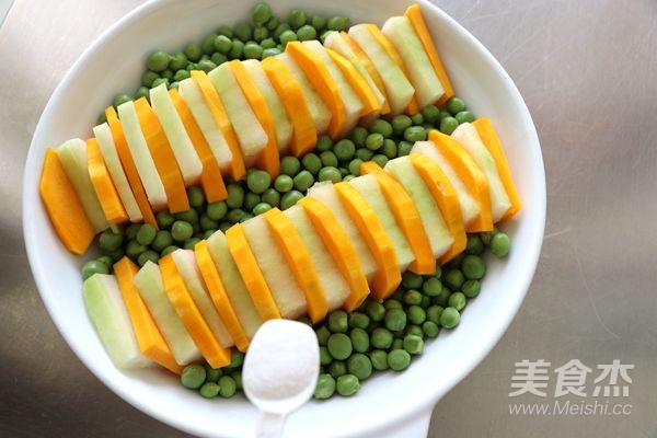 Steamed Vegetarian Sanxian recipe