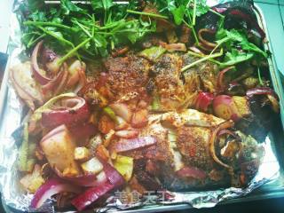 Grilled Crucian Carp recipe