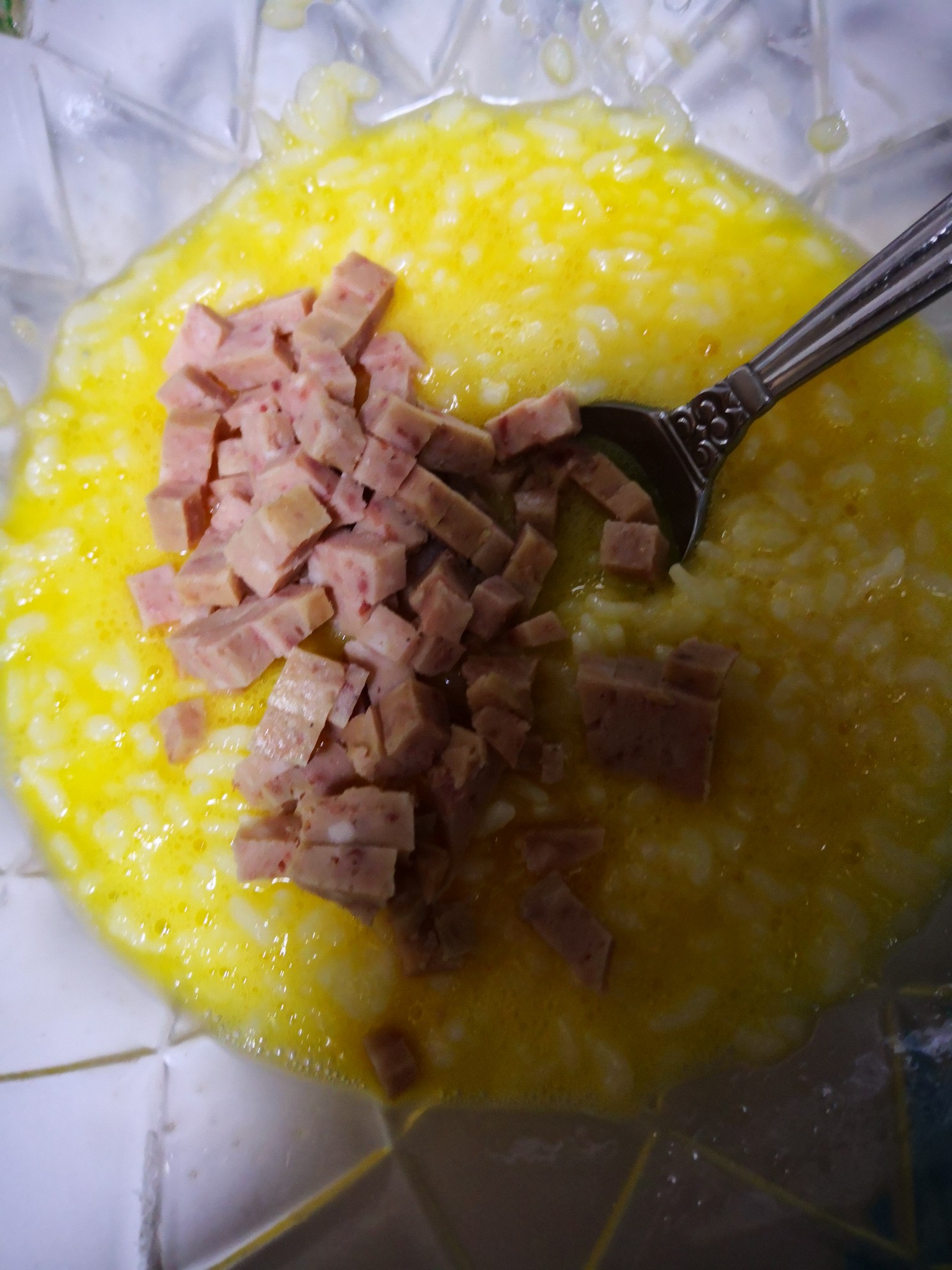 Luncheon Meat Rice Cake recipe