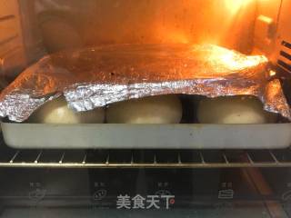 Seaweed Sesame Pork Floss Whole Wheat Bun recipe