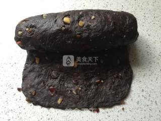 #aca烤明星大赛#cocoa Whole-wheat Nut Bread recipe