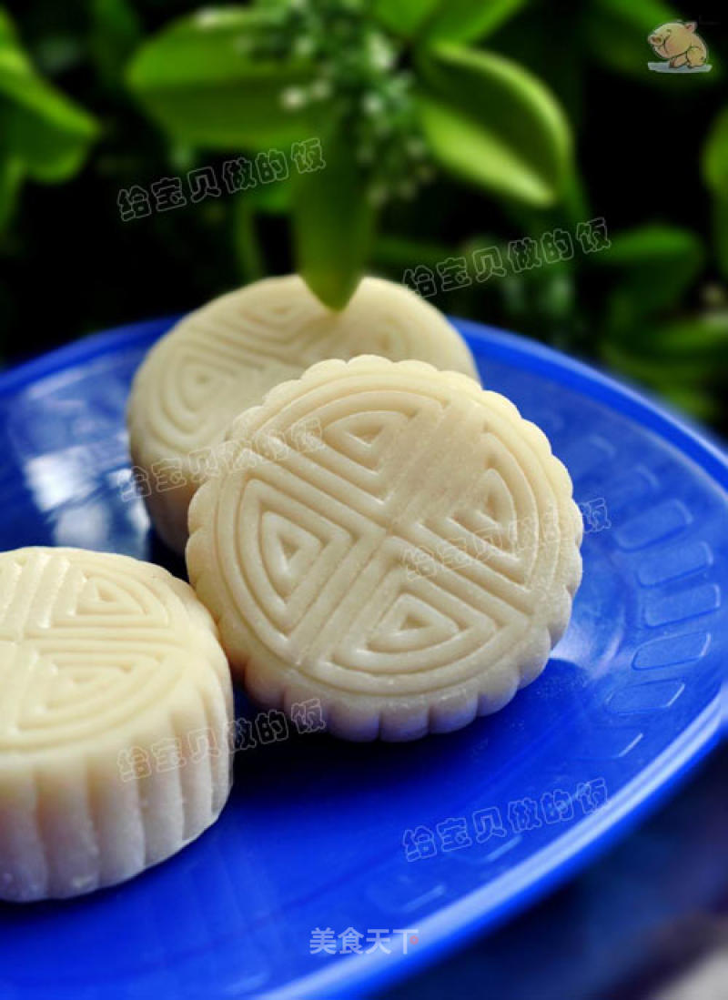 Custard Snowy Mooncakes recipe