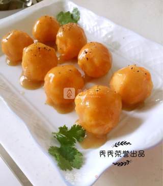 Golden Mashed Potatoes🍮 recipe