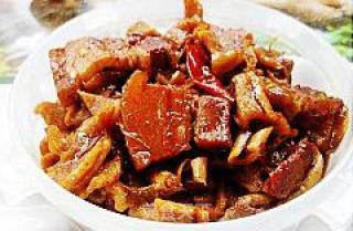 Roast Pork with Dried Radish recipe