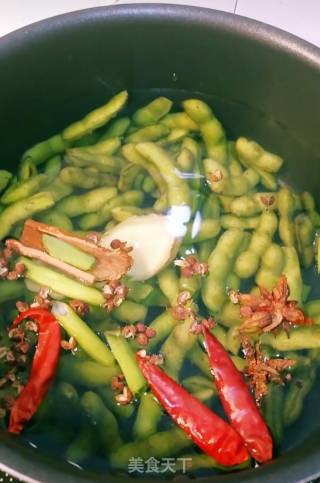 Home Edition Boiled Edamame recipe