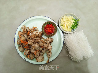 Steamed Scallops with Garlic Vermicelli recipe