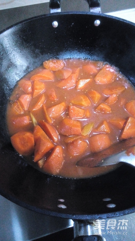 Carrots in Soy Sauce recipe