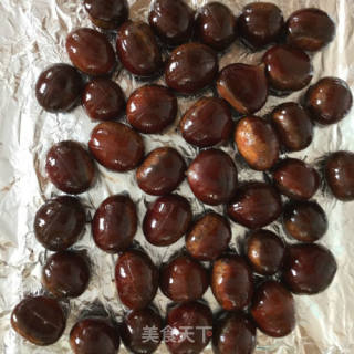 Roasted Chestnuts with Oily Sweet Sugar recipe