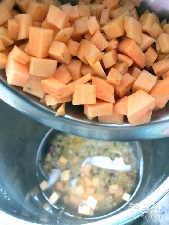 Sweet Potato Multigrain Paste recipe