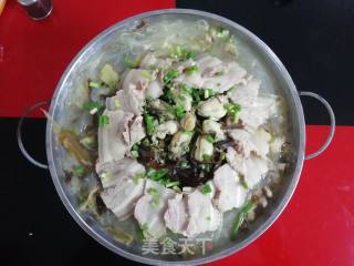 Xiaoman's Diary "white Pork with Oysters and Pickled Cabbage" recipe