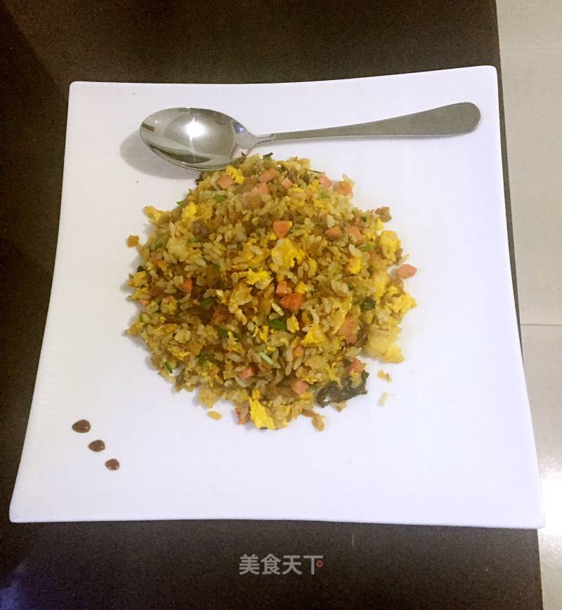 No Appetite? Why Not Have A Delicious Fried Rice---fried Rice with Pork with Pickled Vegetables! recipe