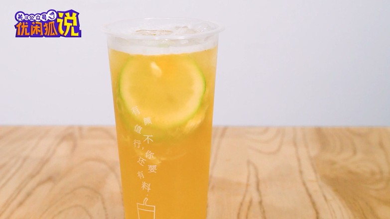 Pomelo See Pineapple-the Practice of Fresh Fruit Tea, Pineapple Pulp and recipe