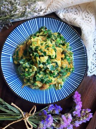 Scrambled Eggs with Leek recipe
