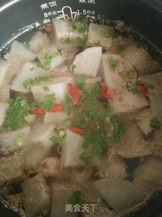 Autumn Nourishing Yin and Nourishing Lungs (white Radish Bone Soup) recipe