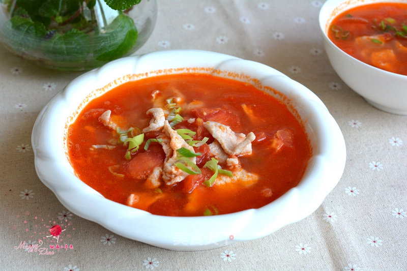Tomato Meat Soup