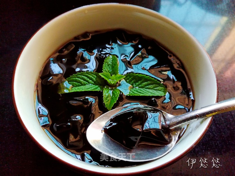 Mint Black Jelly recipe