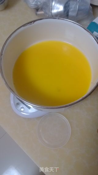 Mango Jelly and Milk Honey Bean Pudding. recipe