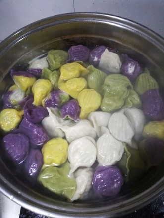 Colorful Dumplings