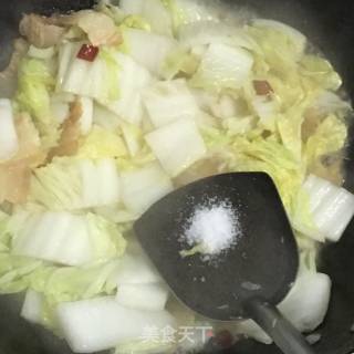 Stir-fried Cabbage with Bacon recipe