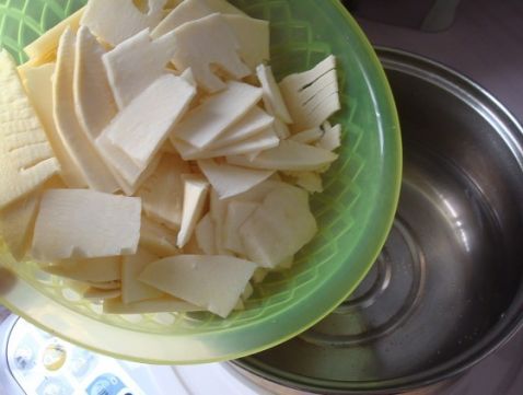 Cold Honey Bamboo Shoot Slices recipe