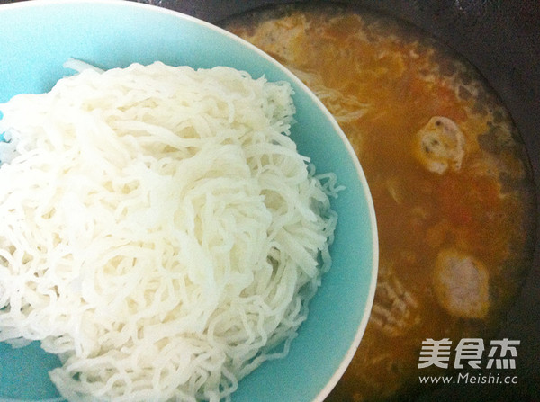 Breakfast Soup Noodles recipe