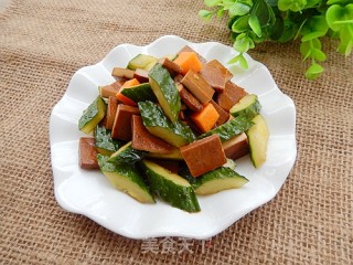 Cucumber Mixed with Fragrant Dried recipe