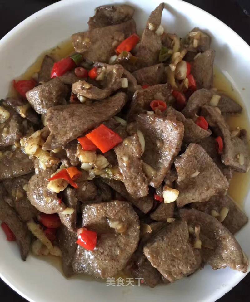 Stir-fried Pork Liver recipe