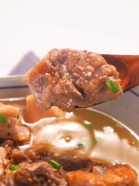 Pork Ribs and Lotus Root Soup recipe