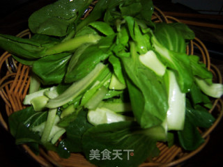 Refreshing and Beautifying Fungus Fried Rapeseed recipe