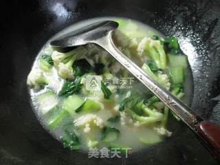 Soup Po Green Cauliflower recipe
