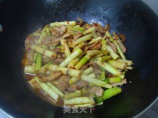 Roast Pork with Wild Bamboo Shoots recipe