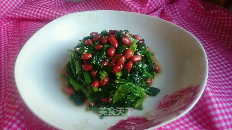 Spinach and Peanuts in Aged Vinegar recipe