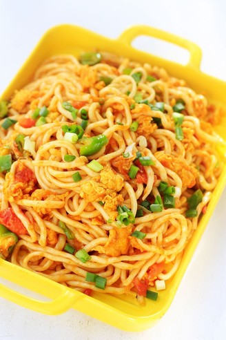 Spicy Egg Stir-fried Strips