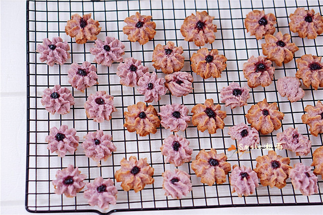 Purple Flower Cookies recipe