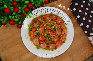 Steamed Shrimp with Garlic recipe