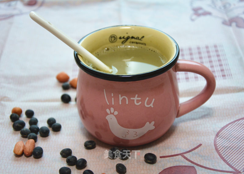 Black Bean Peanut Soy Milk recipe