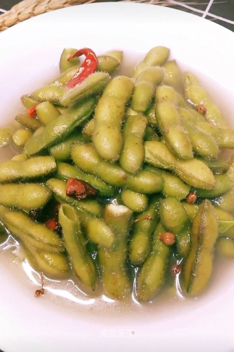 Home Edition Boiled Edamame recipe
