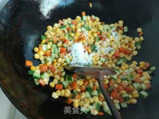 Stir-fried Corn Kernels recipe