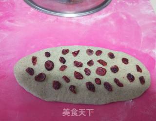 Black Bean Flour and Raspberry Dry Bread recipe