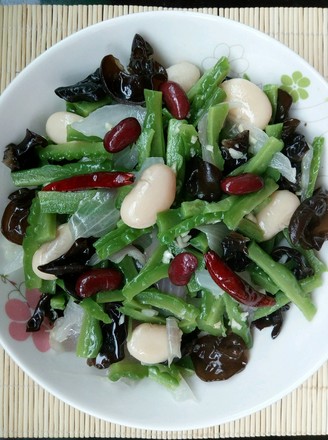 Bitter Melon Fungus Mixed with Kidney Beans