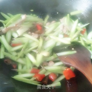 Stir-fried Tofu with Asparagus recipe