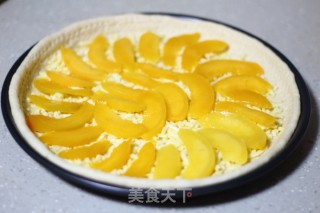 Yellow Peach Pizza recipe