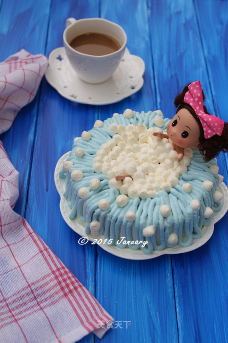 Bubble Bath Cake recipe