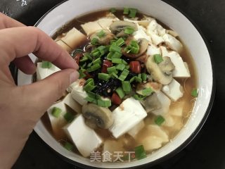 Mushroom Stewed Tofu recipe