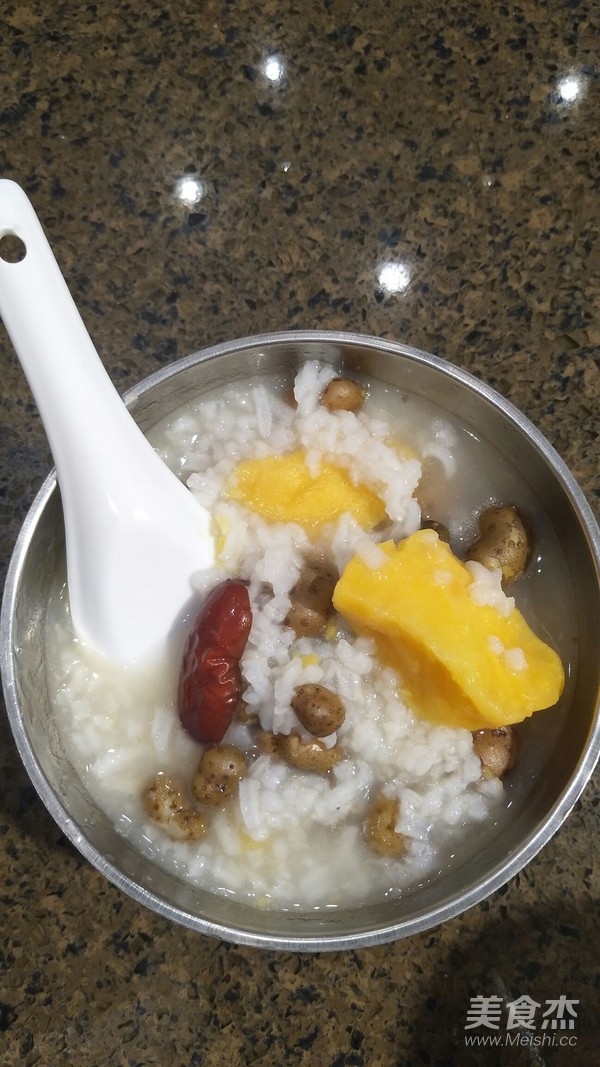 Yam Bean Sweet Potato Congee recipe