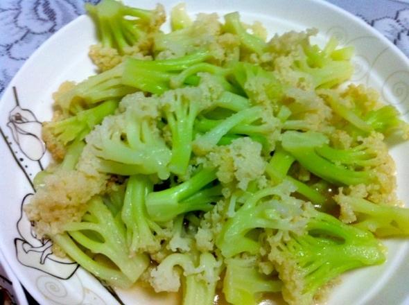 Vegetarian Stir-fried Cauliflower recipe